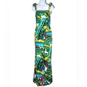 Xhilaration Linen Blend Ruffle Sleeve Wide Leg Jumpsuit Size Large